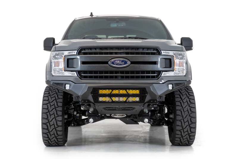 Ford F-150 Bumper - Front - Addictive Desert Designs - Bomber - Hammer Black - `18-`27